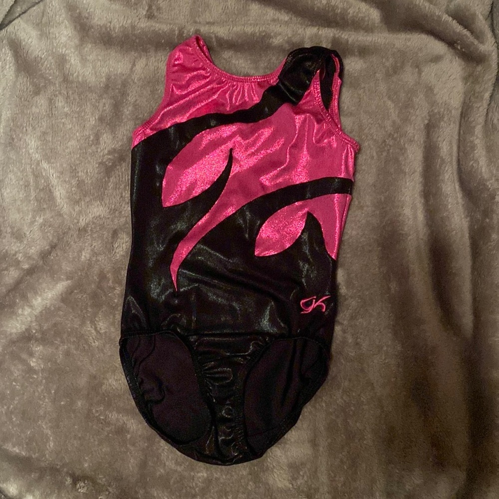 GK gymnastics leotard, child large